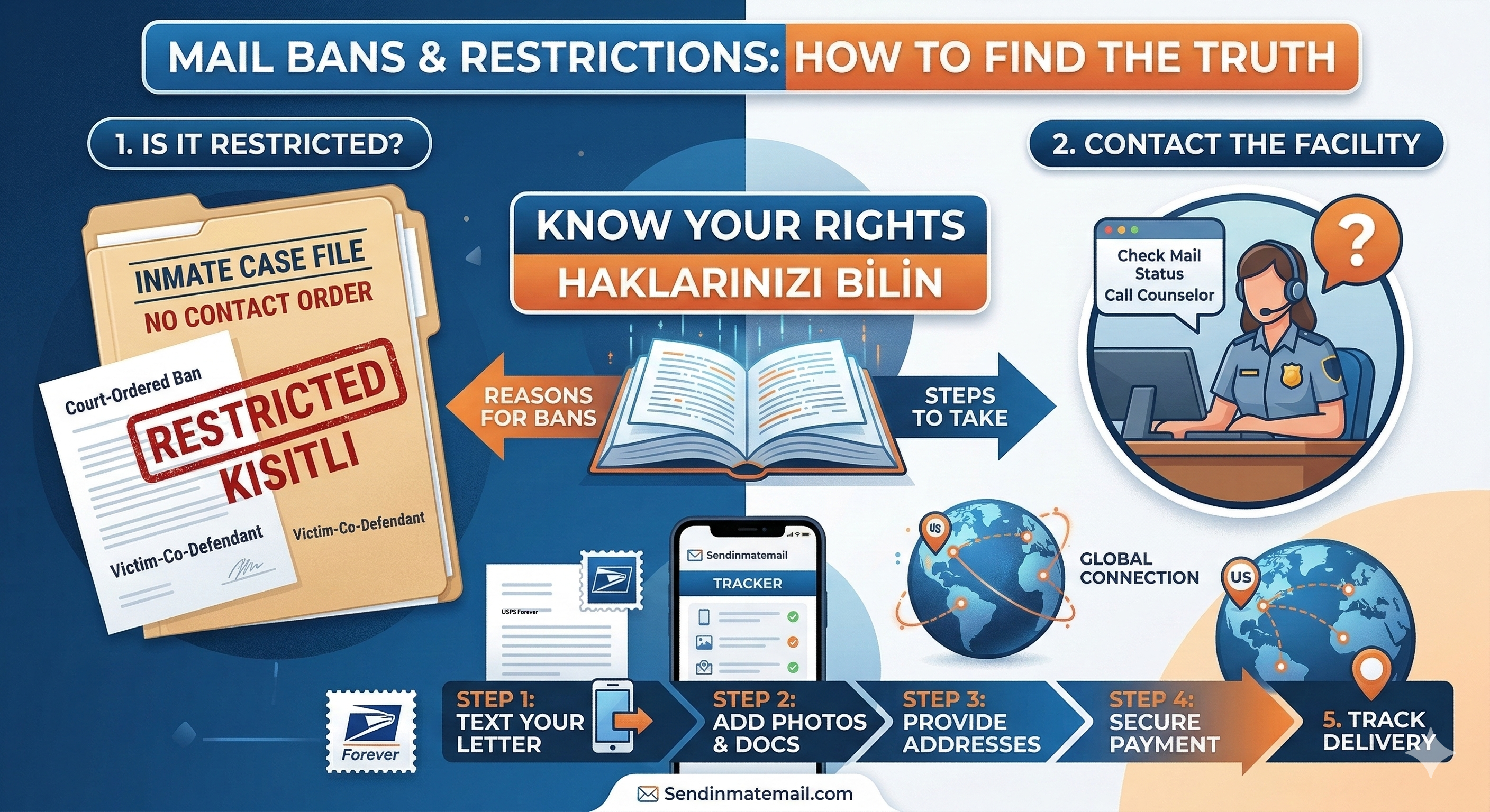 Can a Court or Prison Ban an Inmate from Receiving Mail?