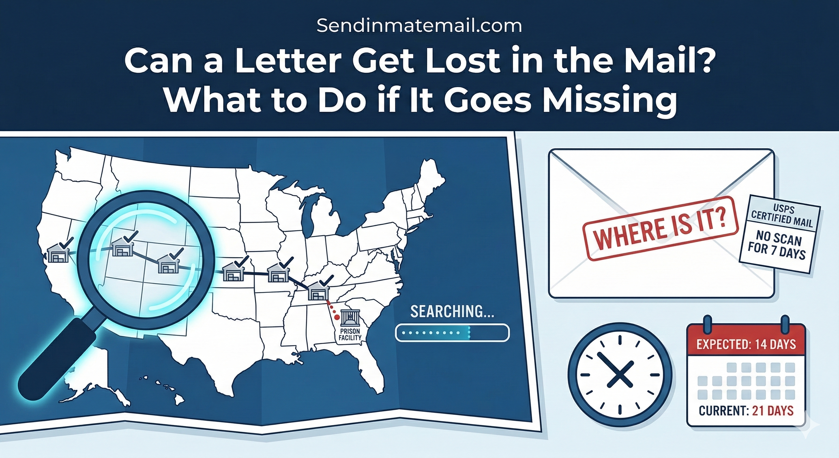 Can a Letter Get Lost in the Mail? What to Do if It Goes Missing