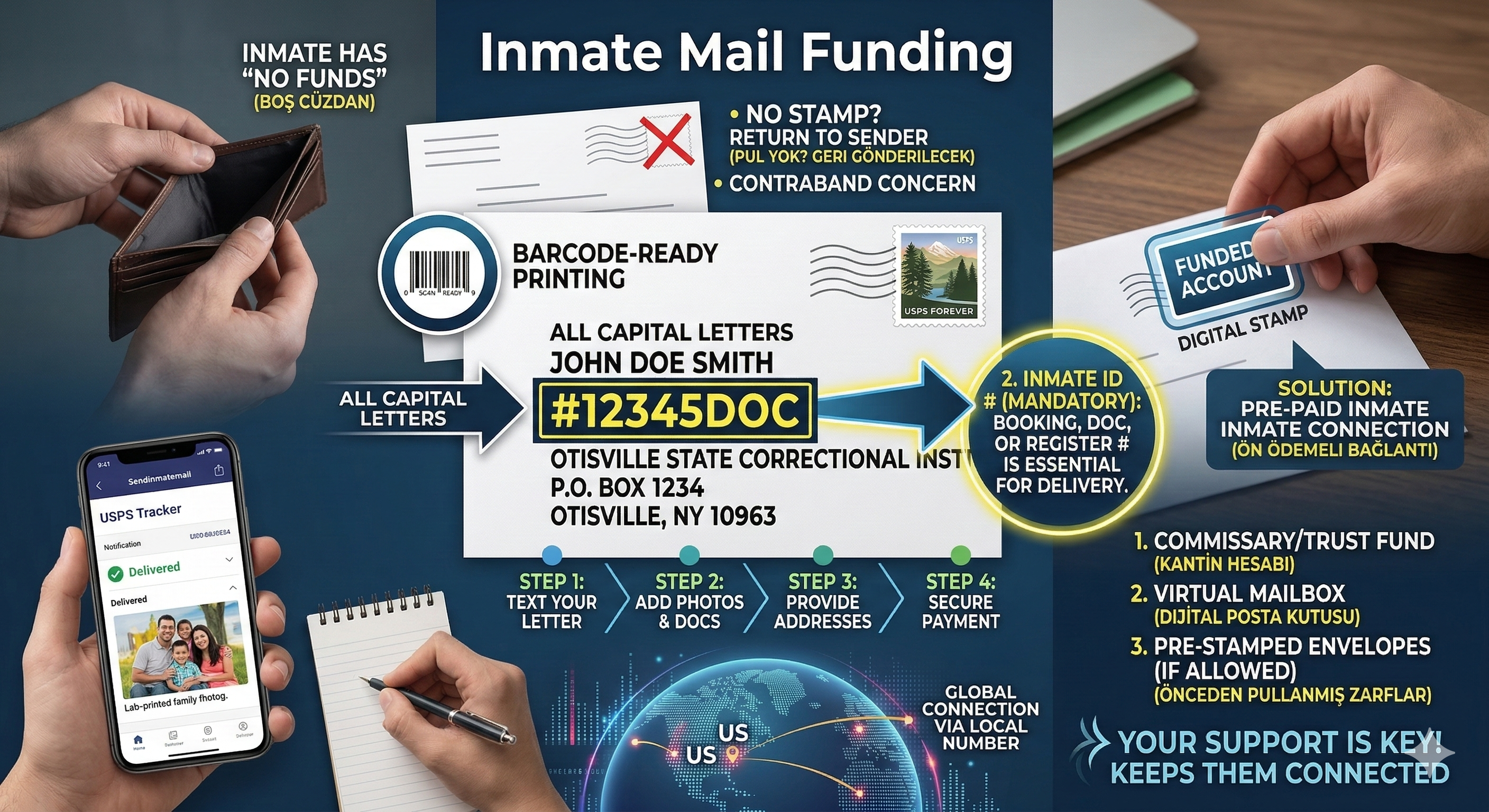 Can I Pay for My Loved One’s Outgoing Mail? (Collect On Delivery Explained)