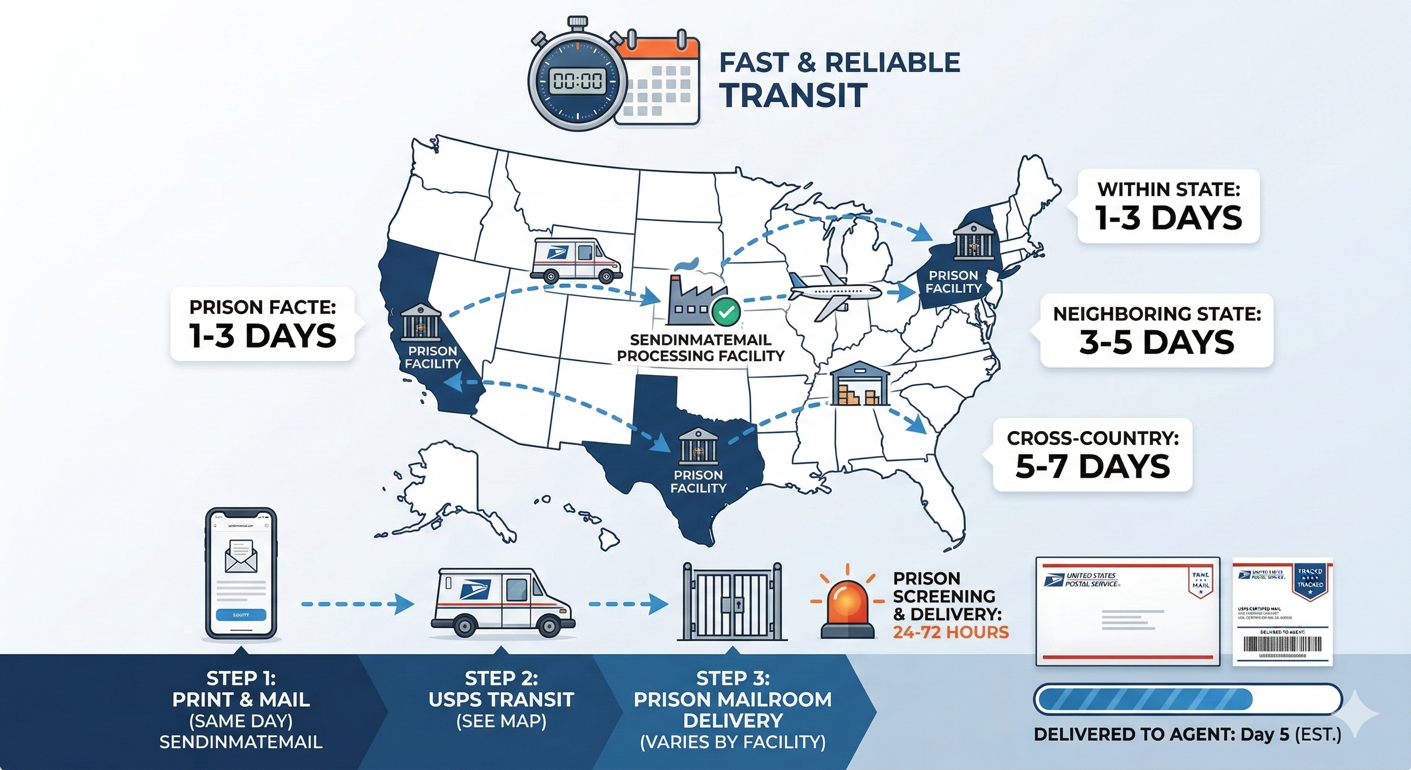 How Many Days Does It Take for a Letter to Reach Prison?