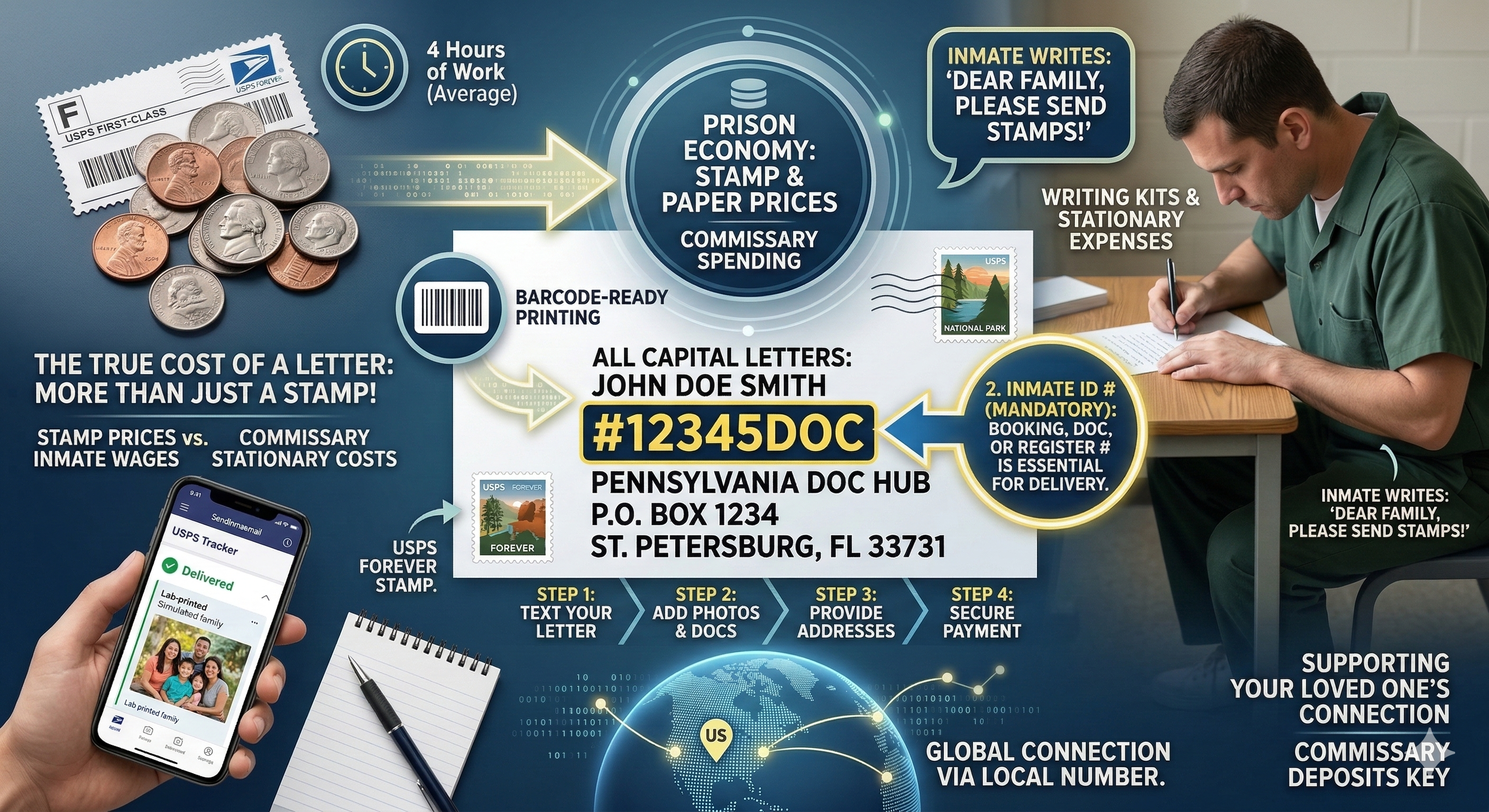 How Much Does an Inmate Pay to Send a Letter? (Prison Economy 101)