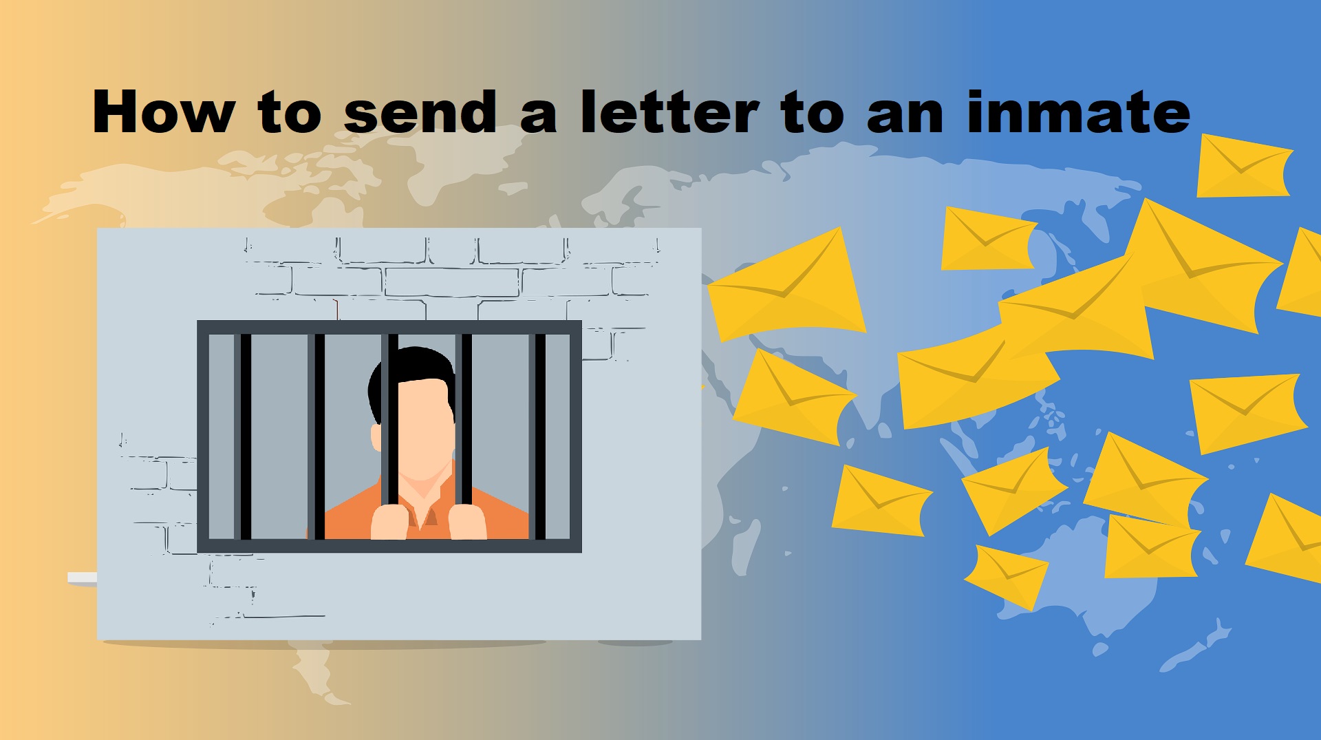 How to send a letter to an inmate ?