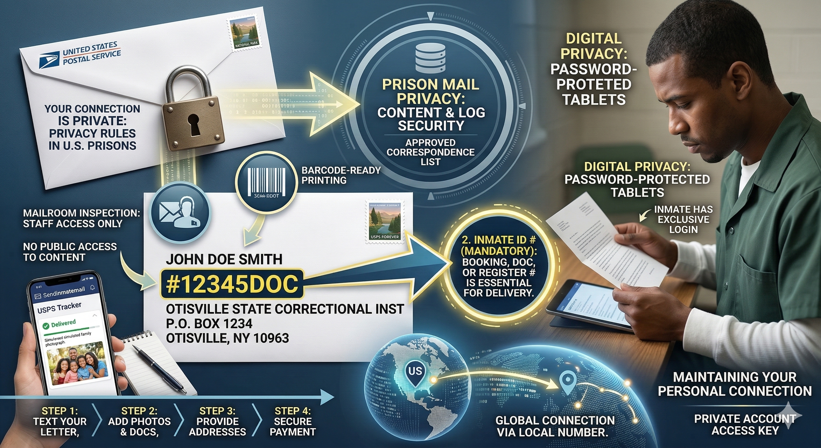 Prison Mail Privacy: Who Can See Your Letters? (Safety vs. Privacy)