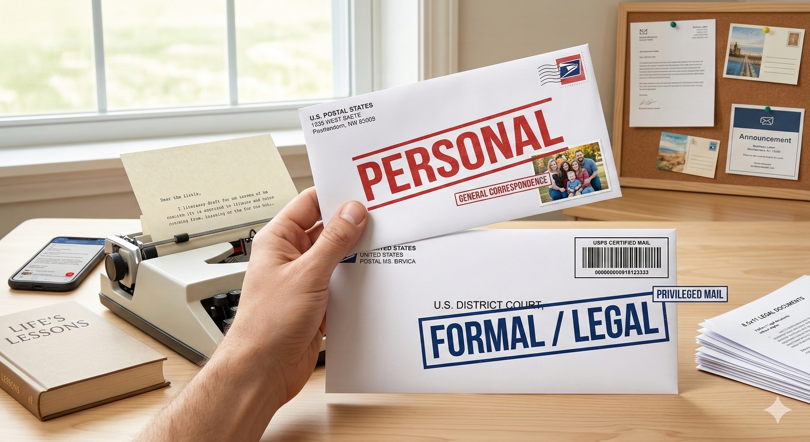 Types of Letters: From Personal Notes to Official Mail