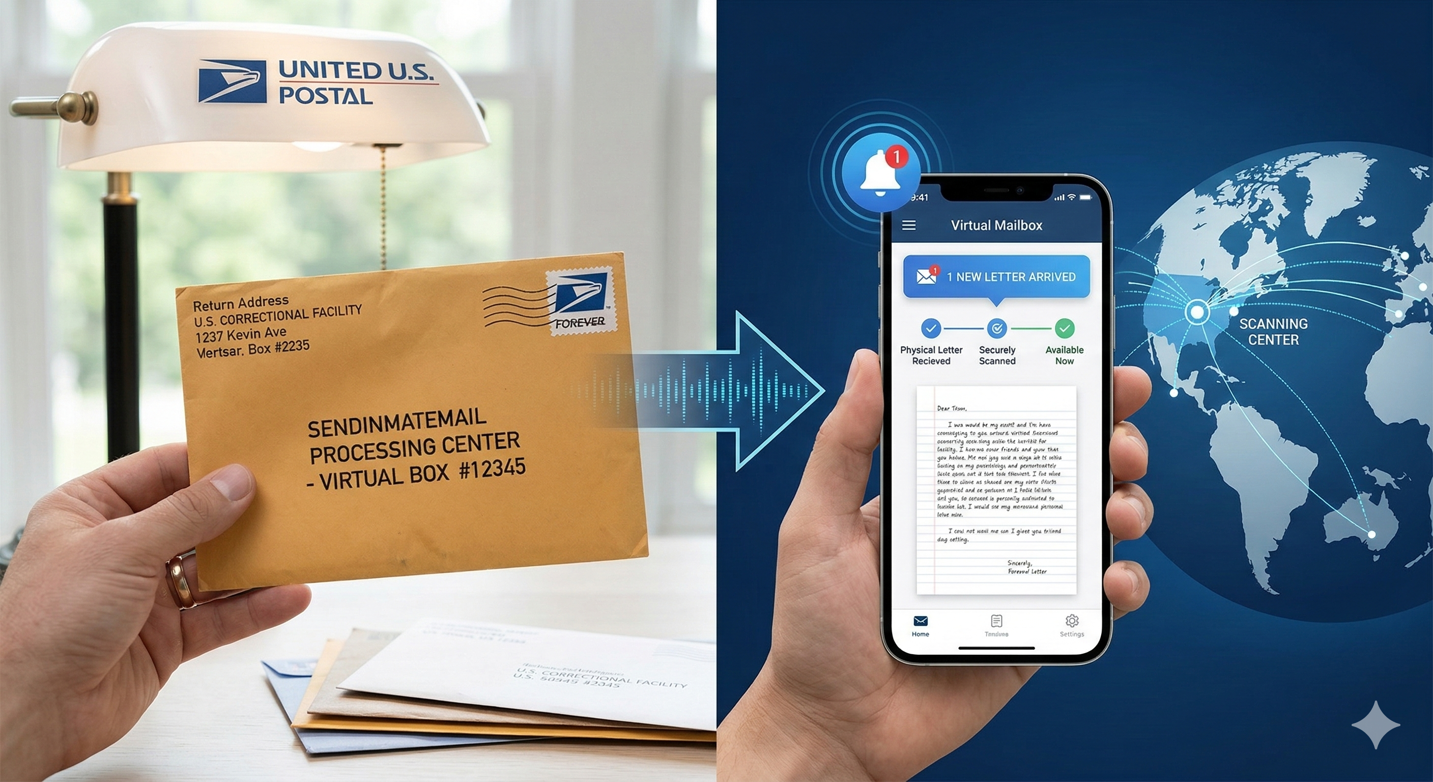 What is a Virtual Mailbox? Receive Inmate Letters Anywhere